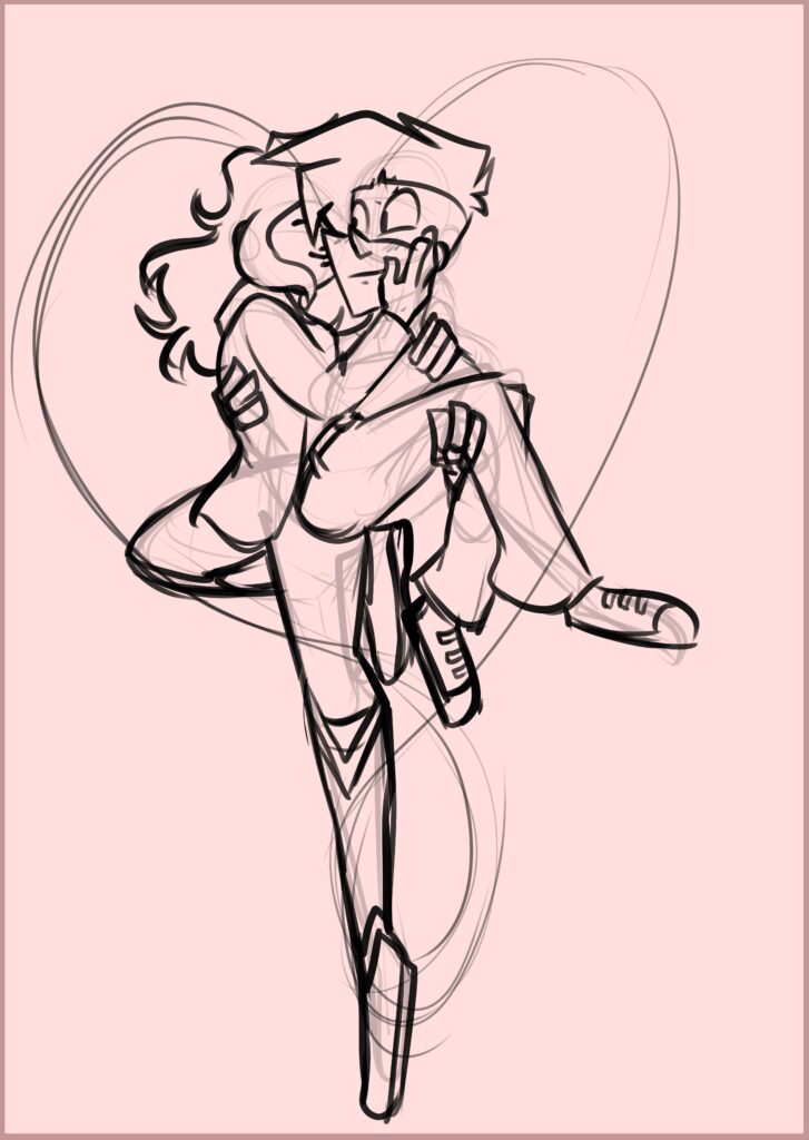 Swift Spark Valentine's 2023 sketch-compressed